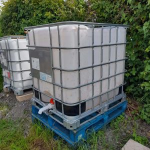 IBC tank water storage